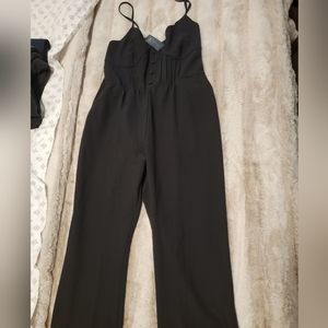 Kardashian tuxedo jumpsuit